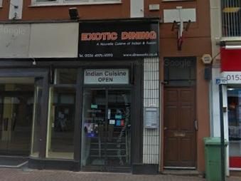 The Newland Street curry house remains open for contactless deliveries and takeaways.