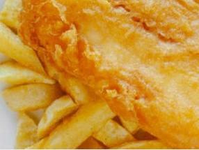 The chip shop in Grange Place is still taking orders during the Covid-19 pandemic.