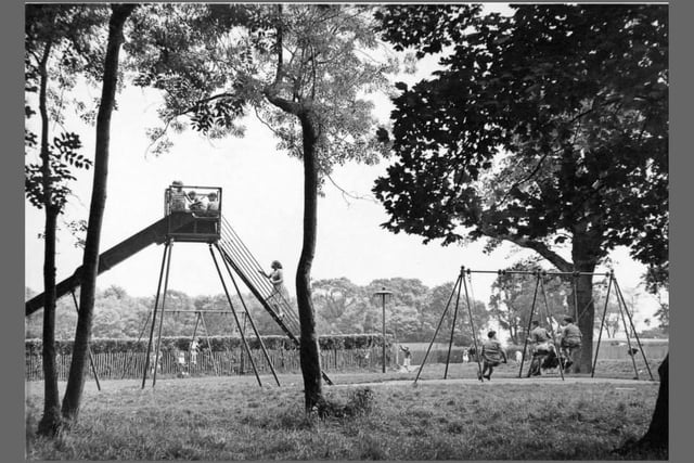 The play area in Hampden Park