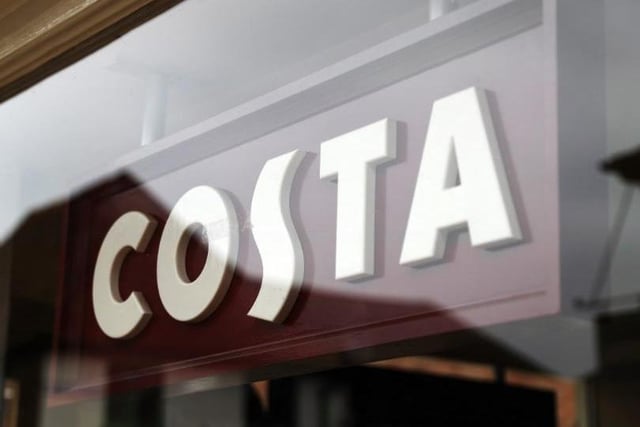 Costa at Brotherhood Shopping Park is available for deliveries via Uber Eats