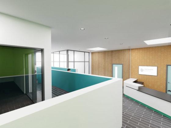 Work is on schedule with the new campus