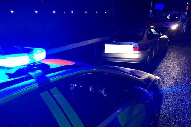 A BMW driver was arrested at South Brink in Wisbech after allegedly being more than three times the drink drive limit