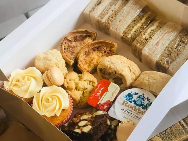 Free deliveries are available on Friday (May 8) and Saturday (May 9) to Northampton, Wellingborough and surrounding areas.
For 13 per person (10 per child), the afternoon tea includes cheese and pickle, cucumber, ham and chicken finger sandwiches, cheddar and tomato quiche, a homemade sausage roll, chocolate brownie, vanilla cupcake, lemon biscuit and a plain scone with cream and jam.
A box of six vanilla cupcakes are also available on delivery priced at 10.
Message Homemade by Victoria on Facebook for more details.