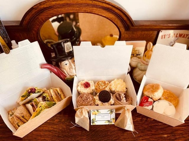 Mill House is offering afternoon tea every day and does still have availability for VE Day.
The afternoon tea for two includes a selection of freshly made sandwiches, homemade scones with clotted cream and jam, loose leaf English breakfast tea and a box of cupcakes or three giant slabs of cake, that the customer can choose.
Priced at 24 for two people, the afternoon tea will be delivered for free in Wootton, Hardingstone and Grange Park. Any orders outside those areas will be charged a delivery fee.
Contact Mill House on Facebook to book an afternoon tea.