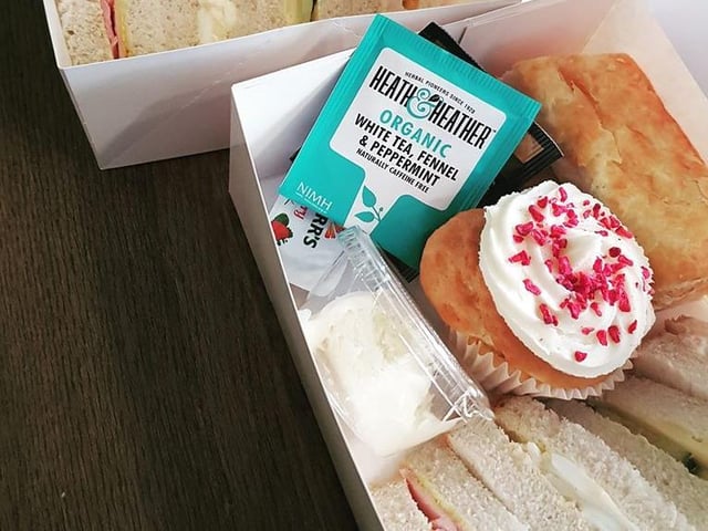 The Long Buckby sandwich shop is offering collection or delivery on VE Day.
Collection is available between 9am and 1pm and then deliveries will be made from 1.15pm.
The afternoon tea is priced at 10 per person, with a minimum order of two.
Deliveries available in Daventry, Long Buckby, Weedon and surrounding villages.
Call Verdes on 01327 843161 or message them on Facebook.