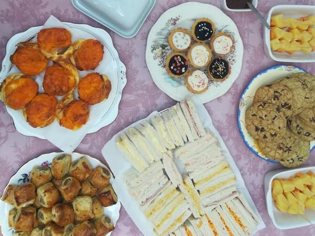 Although based in Kettering, Sweet Ps is delivering to Northampton, the price of which is included.
The afternoon tea will include finger sandwiches, fruit scones with cream and jam, coffee cake, chocolate chip cookies, individual quiches and mini sausage rolls, for 12.99 per person.
The last order for the VE Day afternoon tea is Monday (May 4).
To order, contact Sweet Ps Catering and Custom Cakes on Facebook.
