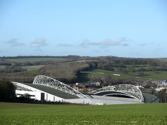 Brighton's ground in Falmer is one of two venues earmarked for the south coast