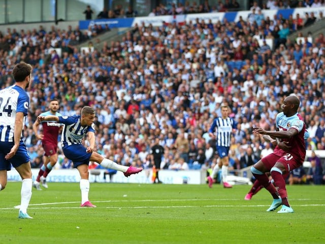 The Belgian had previously seen a well struck first half volley ruled out by VAR. No mistake with this one though as he buried a right foot shot into the bottom corner during the 1-1 draw