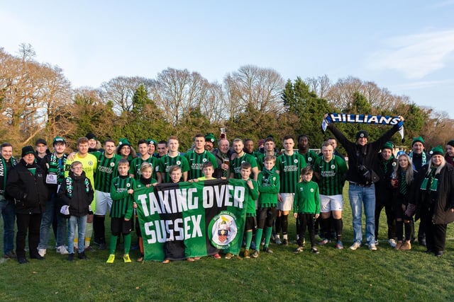 The Burgess Hill Town supporters Alliance sponsored the game v Faversham Town 14th December