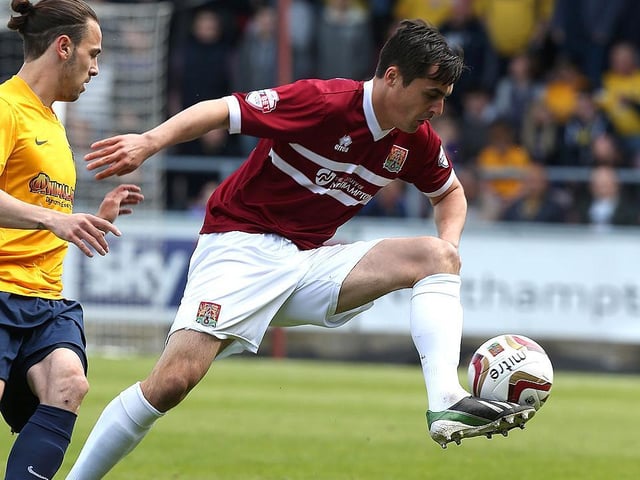 Made 26 appearances in 2014/15 but was sent on loan to Grimsby during the title-winning campaign before moving permanently to Chester. Relocated back in the north East last December after three years at Welsh side Bala Town.