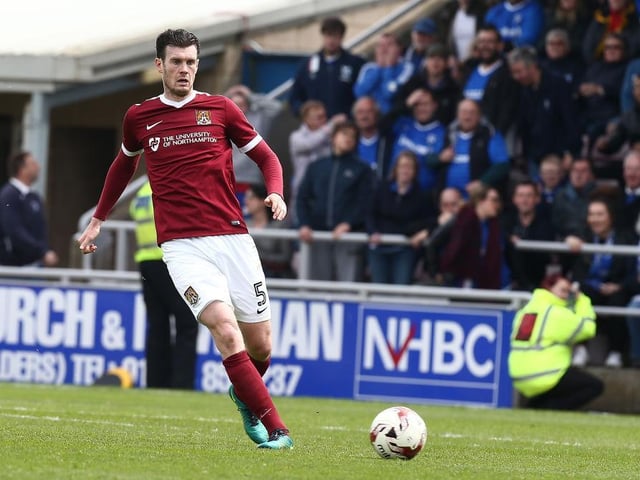 One of only three players from the starting line-up on this day that went on and played for the Cobblers during their title win in 2015/2016. Then won player of the season in 2017 and now coaches back home in Scotland.