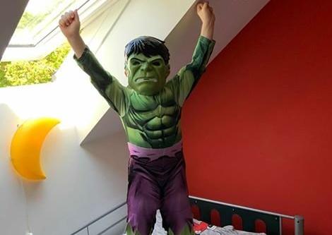 Ethan Taylor as The Incredible Hulk