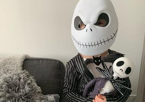 Ethan Taylor as Jack Skellington from The Nightmare Before Christmas
