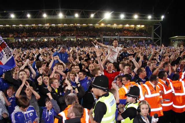 5th: POSH. I'm biased of course, but there's no ground I'd rather be at when London Road rocks like it did that night against MK Dons in 2011. A spine-tingling atmosphere under the lights.