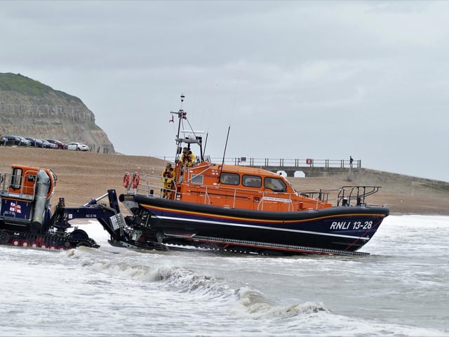 Lifeboat naming ceremony