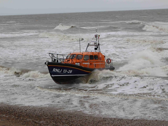 Lifeboat naming ceremony