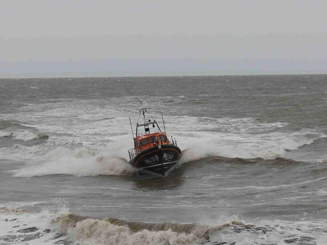 Lifeboat naming ceremony