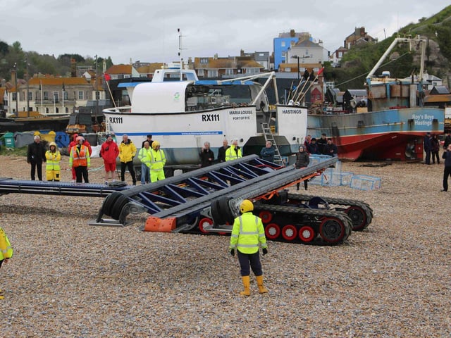 Lifeboat naming ceremony