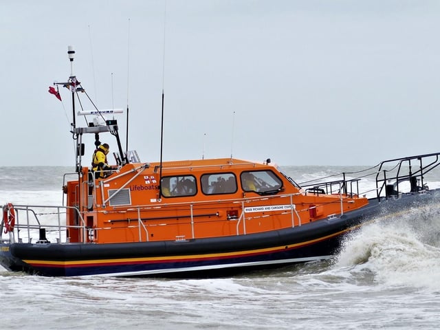 Lifeboat naming ceremony
