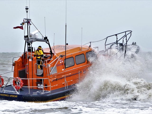 Lifeboat naming ceremony
