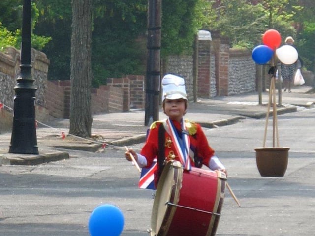 Royal Wedding street party Pashley Road