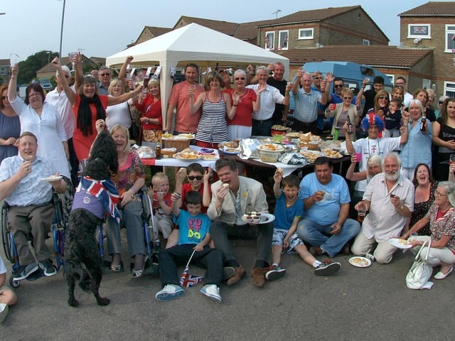 Royal Wedding street party. Photo by Terry Connolly
