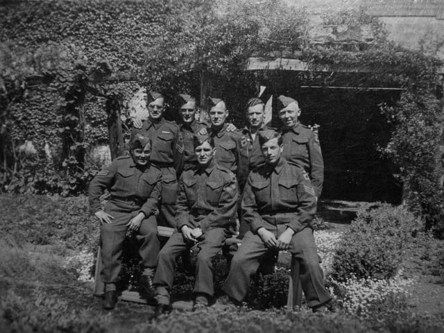 Soldiers at Danny House