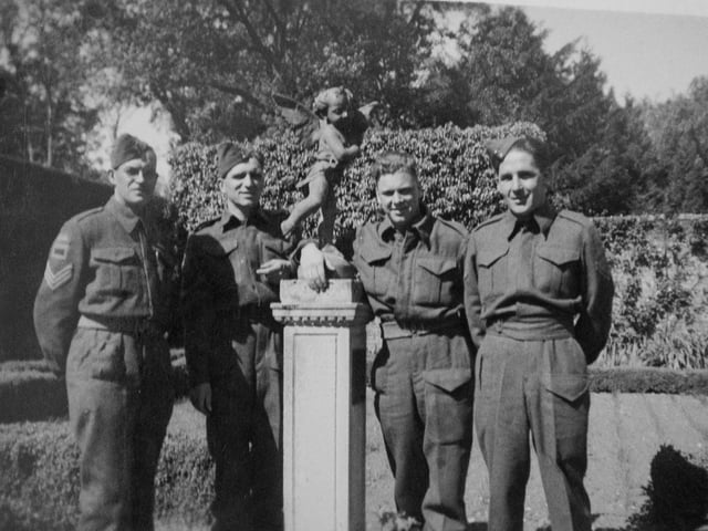 Soldiers at Danny House