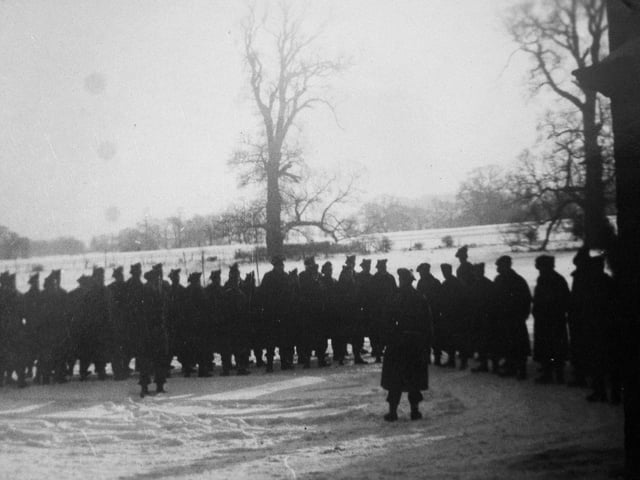 Soldiers at Danny House