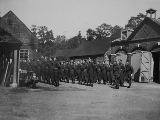 Soldiers at Danny House