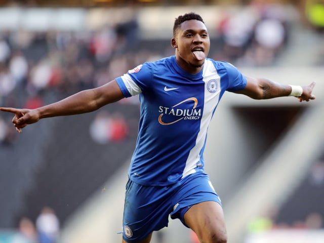 11th: BRITT ASSOMBALONGA. Posh years: 2013-2014. Apps: 58. Goals: 33.
'I’d sell Mo Eisa (would be a good move for him) and with the proceeds I’d buy back Britt Assombalonga as watching him and Ivan Toney in the same team would be great' - @fat_controller.