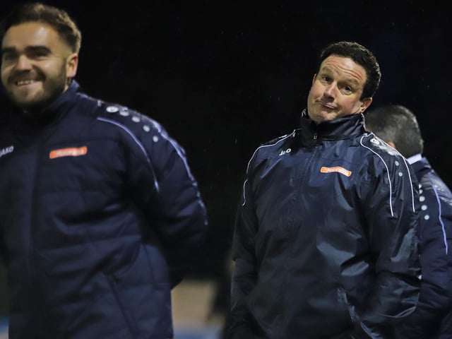 Anyone who brought a programme from the match at Guiseley would have seen the home chairmans notes written about Paul Cox. The Poppies new manager was also subject to 'stick' from the fans of his former club throughout the 90 minutes. The Poppies manager's face at full-time after his team won 2-1 says it all  whats the score?