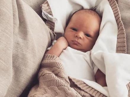Born April 10 at 4.22pm at NGH, weighing 7lbs 14oz.