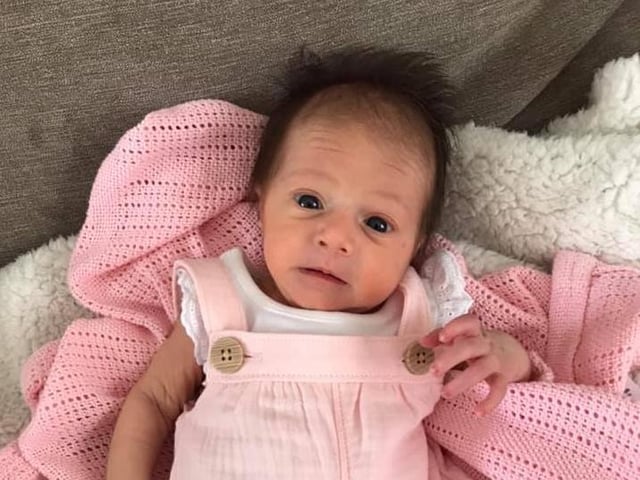 Born on Easter Sunday (April 12) at 1.22am at NGH, weighing 5lbs.