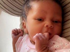 Born March 31 at NGH, weighing 6lbs 4oz.