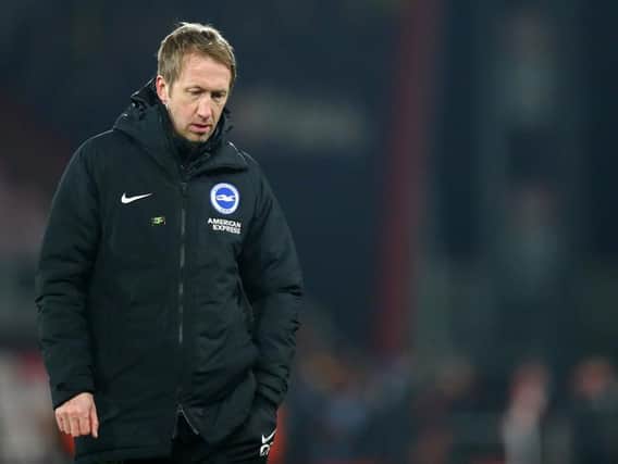 Brighton and Hove Albion boss Graham Potter.
