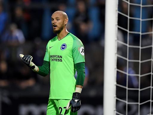 The back-up keeper is contracted with Brighton until June 2021. He signed for 4.05m from Fulham in July 2018.