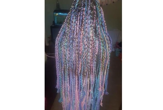 Ten-year-old Daisy has her mum to thank for cool new hair style, she created these plaits in her daughter's hair
