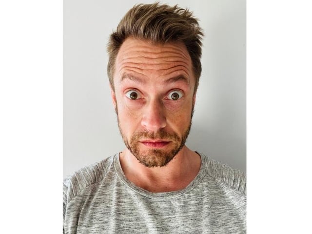 Rob Townsend compared his barnet to 'a bushfire'