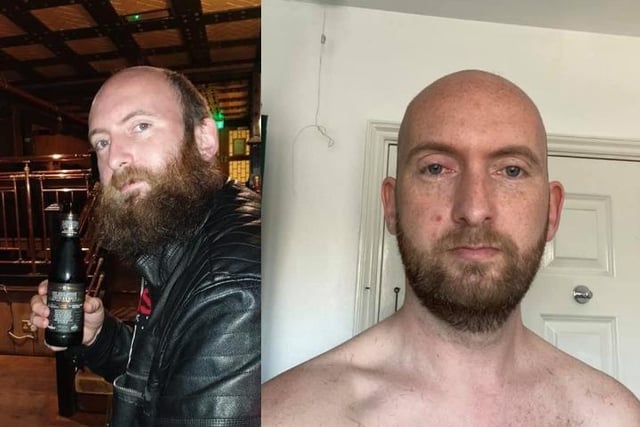 John Johno Joyce sent in a before and after photo of his new haircut