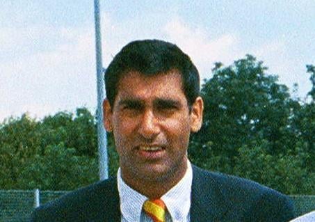 NADEEM MOHAMMED: Nadeem, my number three, is one of the classiest batsmen to grace the local scene. He came to PTCC from succesful city side Nenedale and took the big rise in standard in his stride, plundering runs effortlessly on either side of the wicket. Like his twin brother Saleem he progressed quickly into Minor Counties cricket with Cambridgeshire. A lovely bloke, but also a fierce competitor, a top-notch cover fielder and an underrated bowler who once took all 10 wickets for PTCC in a Rutland Division One game at Castor. Nadeem and Saleem now both live and work in Australia.