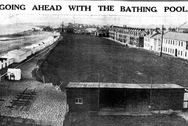 Bathing Pool story Jan 16 1932.