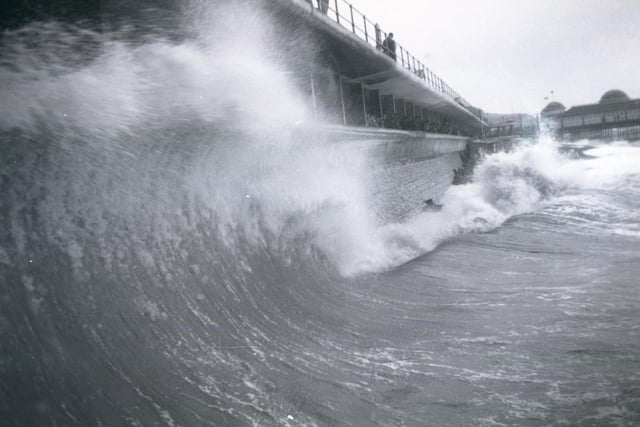 Waves photographed by Bottle Alley in 1934