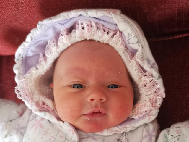 Born on April 16 at Kettering General Hospital.