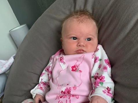 Born at KGH on March 31, weighing 8lb 3oz.