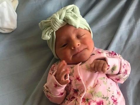 Born on April 16 at KGH weighing 7lb 1oz.