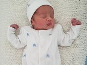 Born at KGH on April 23, weighing 7lb 5oz.