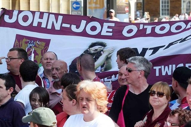 As always, the John-Joe O'Toole fan club was in attendance