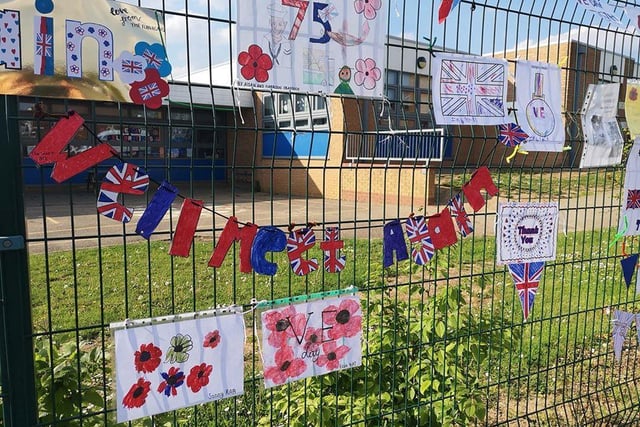 Allie Taylor - Whitehills Primary School pupils have decorated the school fence with their wonderful creations, despite not being at school (and observing social distancing!). Wonderful community spirit