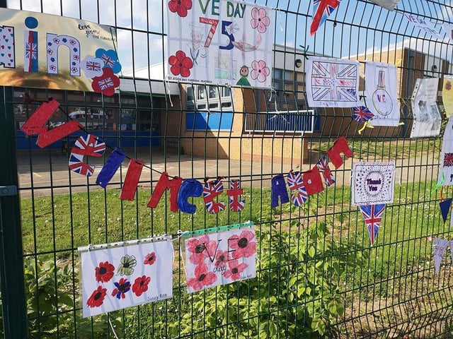 Allie Taylor - Whitehills Primary School pupils have decorated the school fence with their wonderful creations, despite not being at school (and observing social distancing!). Wonderful community spirit